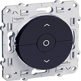 SCHNEIDER ELECTRIC Interrupteur volets roulants Odace anthracite
