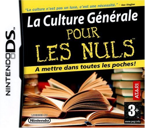 La Culture Générale Pour Les Nuls Nintendo Ds