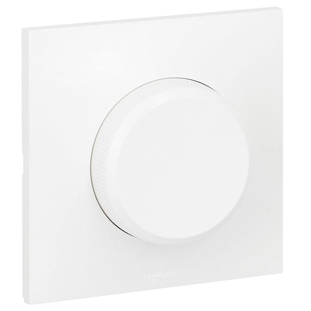 Interrupteur Variateur LEGRAND à Bouton Neptune 300W Blanc