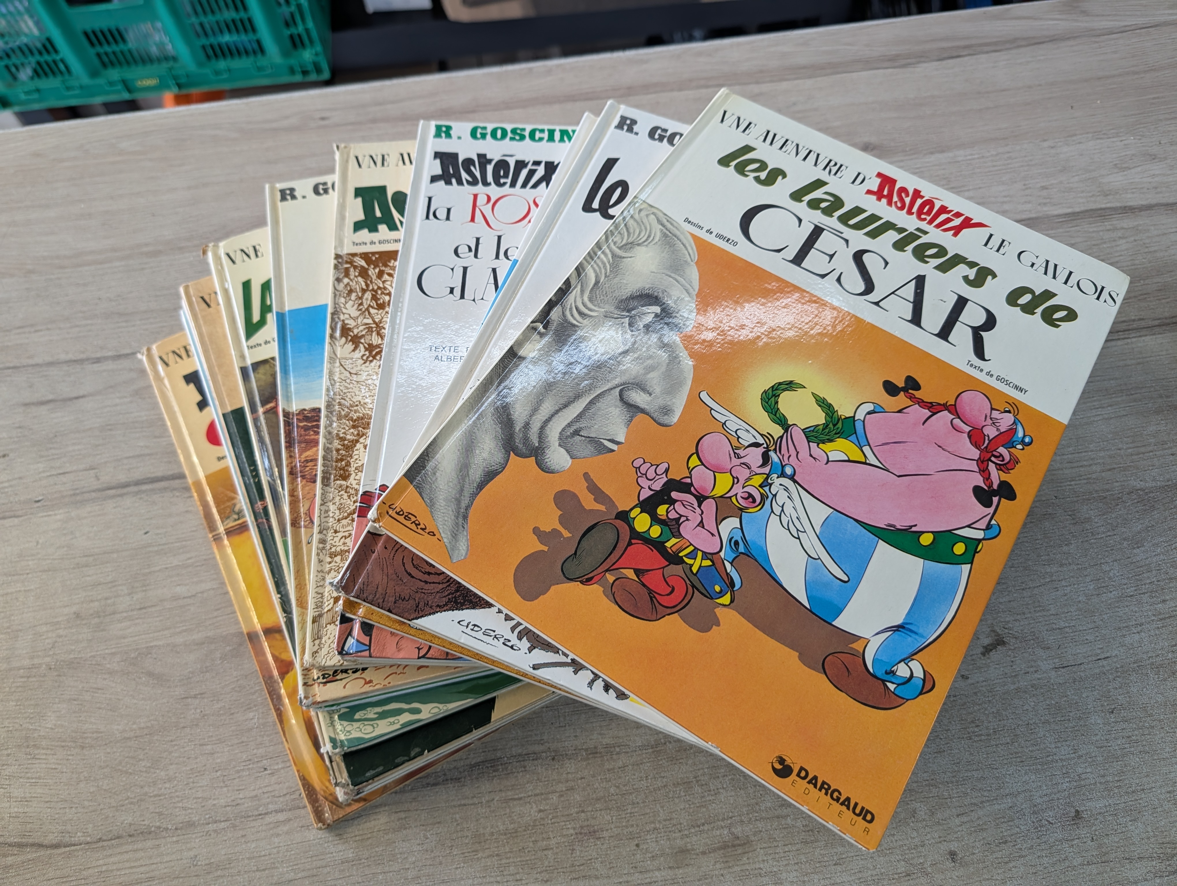 Lot de bandes dessinées Astérix Le Gaulois