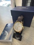 Montre Festina F16747 dorée bracelet cuir marron — photo 2