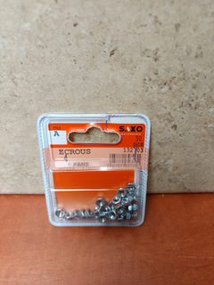 SAXO Écrous 6 pans - 30 pcs