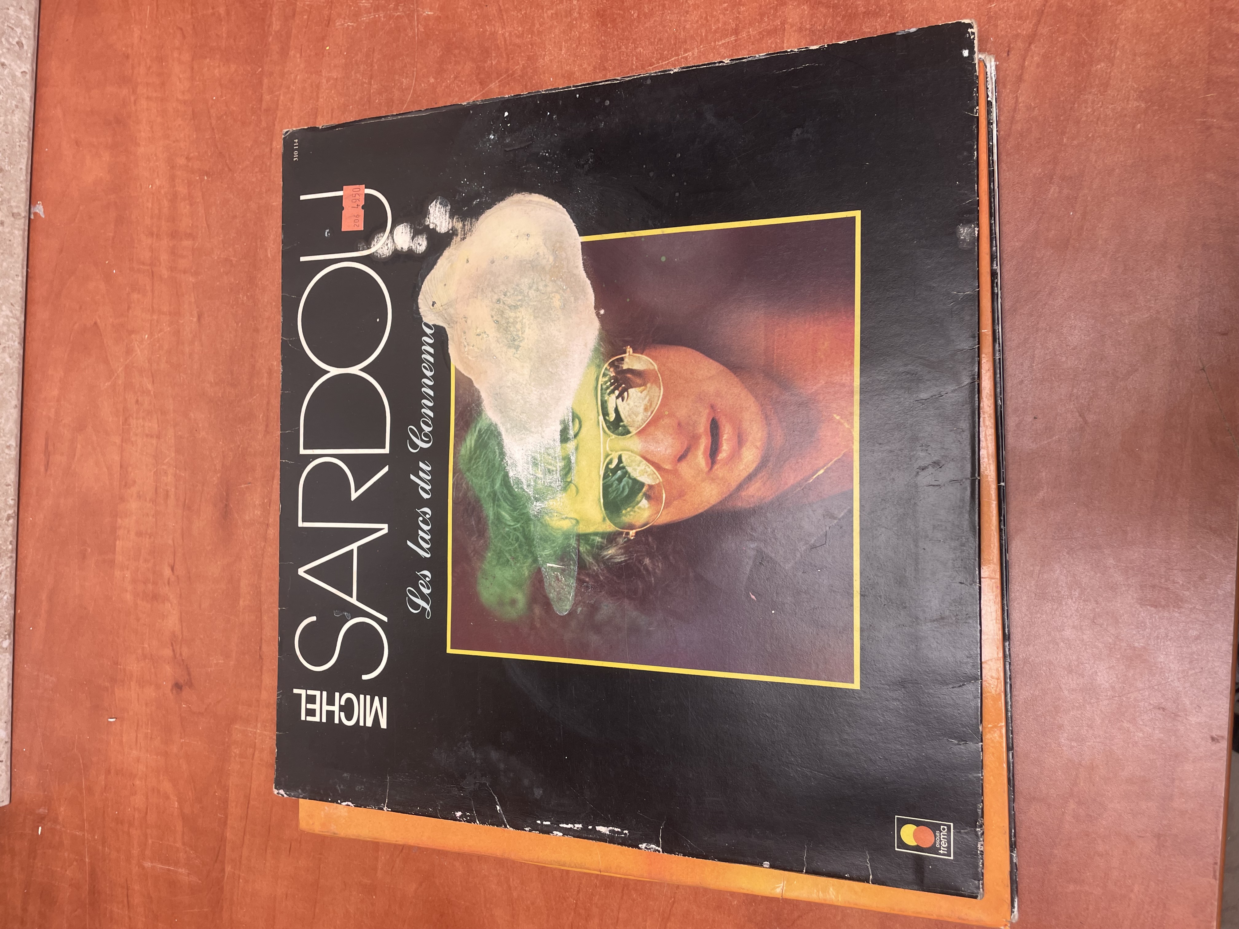 Vinyle Michel Sardou Les lacs du Connemara