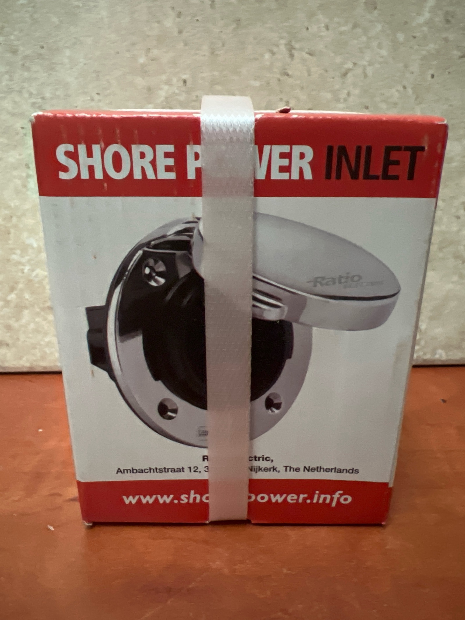 Ratio Electric MP16-10 Shore Power Inlet (socle de bord) 16A/250V inox — photo 2