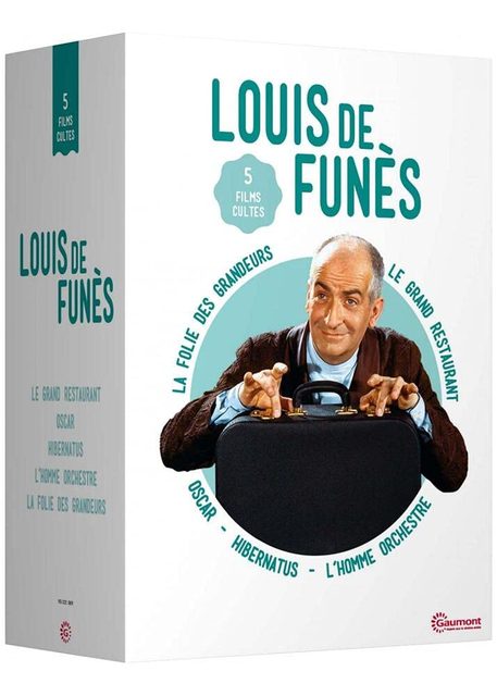 Louis de Funès - Coffret 5 films cultes - DVD