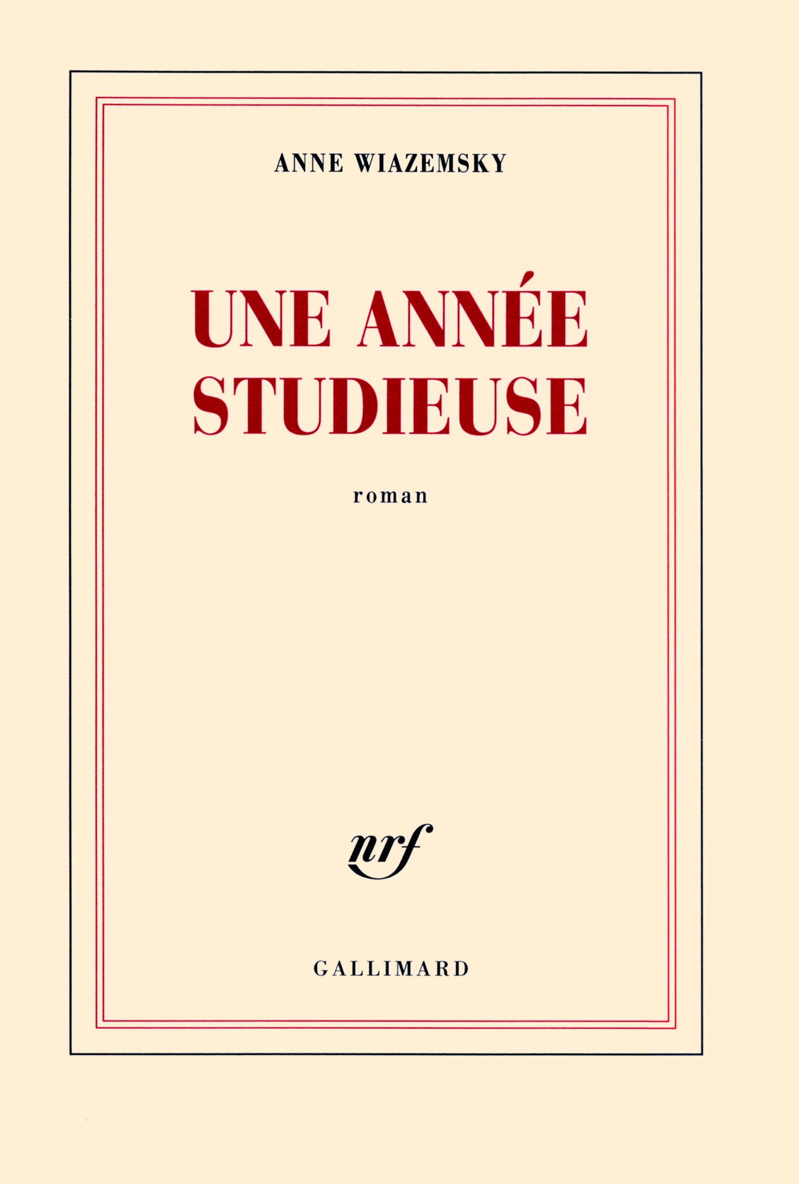 Une Année Studieuse