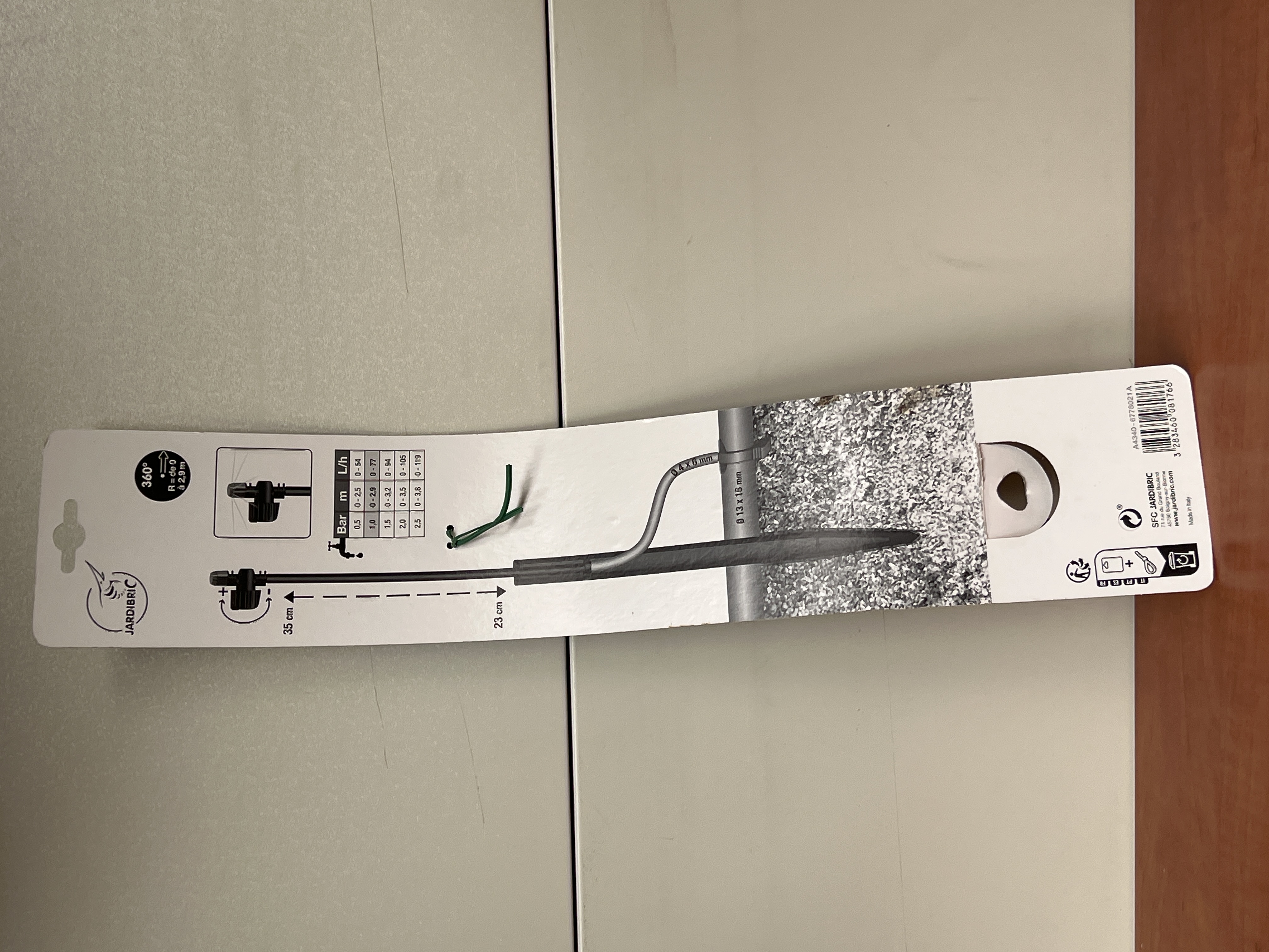 Jardibric maxi-jet réglable 360° sur pic — photo 2