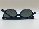 Lunettes de soleil œil-de-chat à monture foncée — photo 2