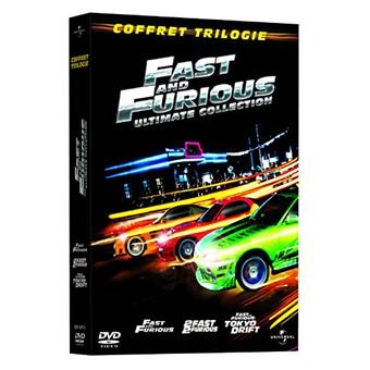 Fast And Furious - Coffret Trilogie : Fast And Furious + 2 Fast 2 Furious + Fast & Furious : Tokyo Drift - Ultimate Edition